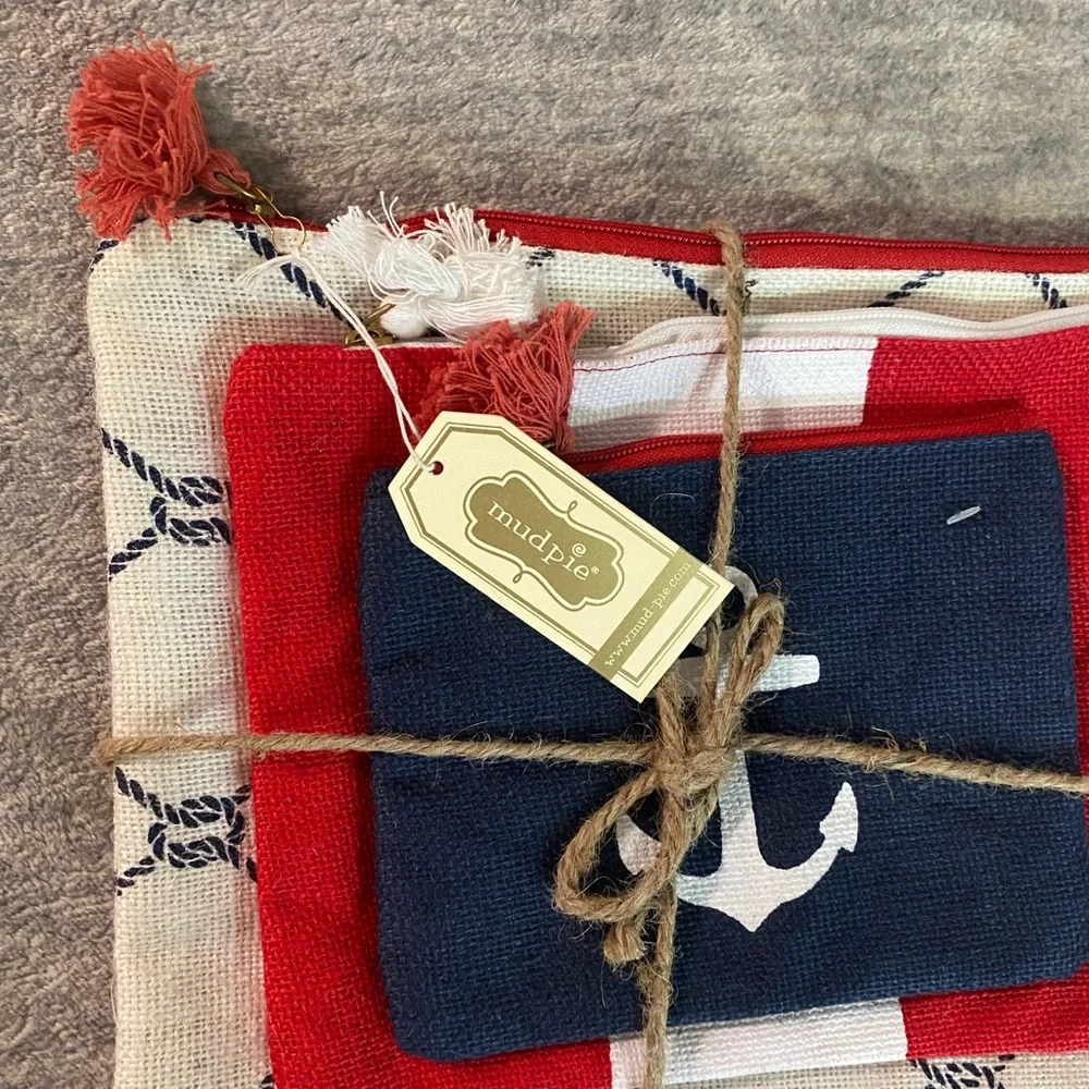 Nautical Make up Organizer Set